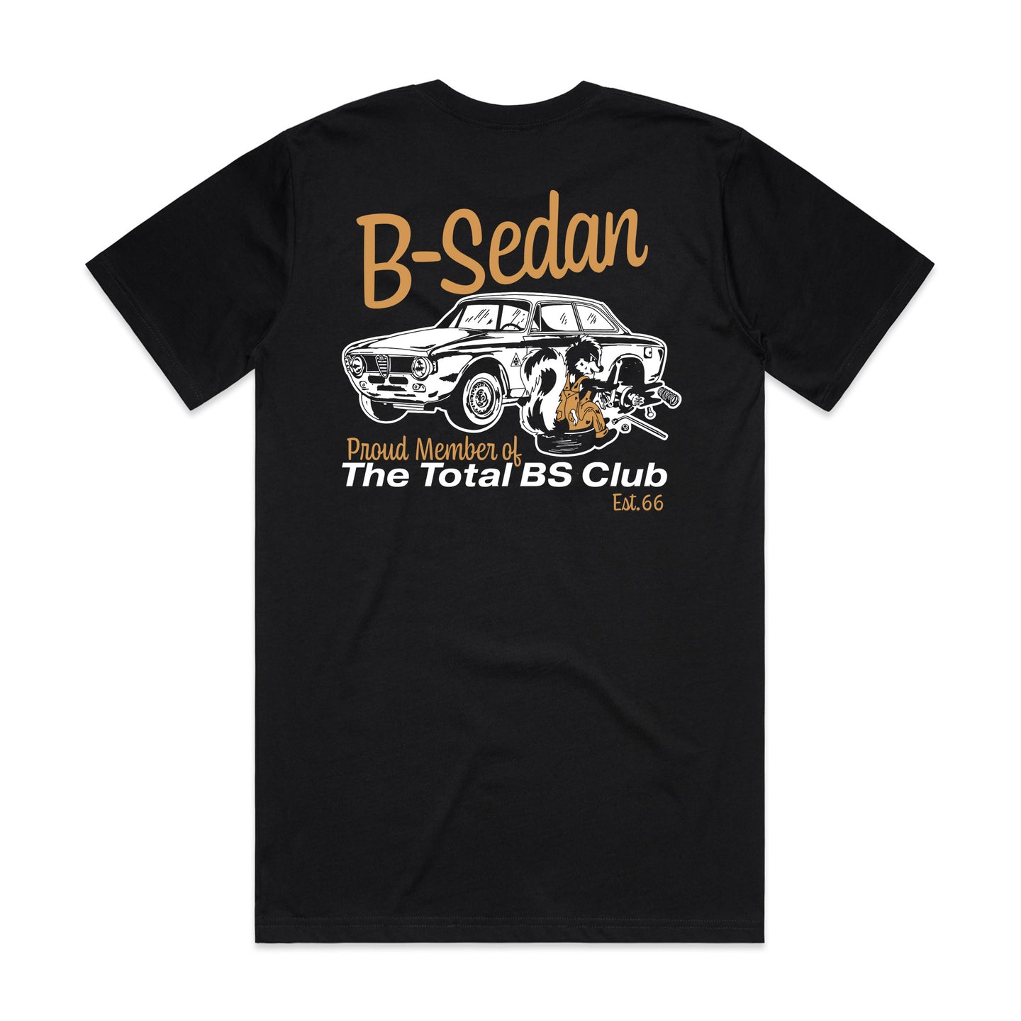 The Total BS Club T-Shirt - Black