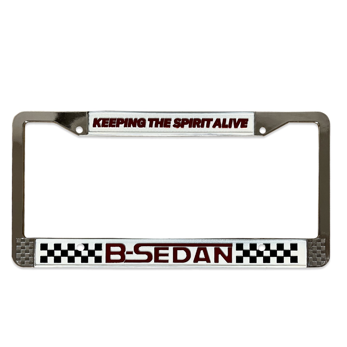 B-Sedan License Plate Frame