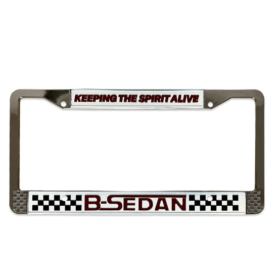 B-Sedan License Plate Frame